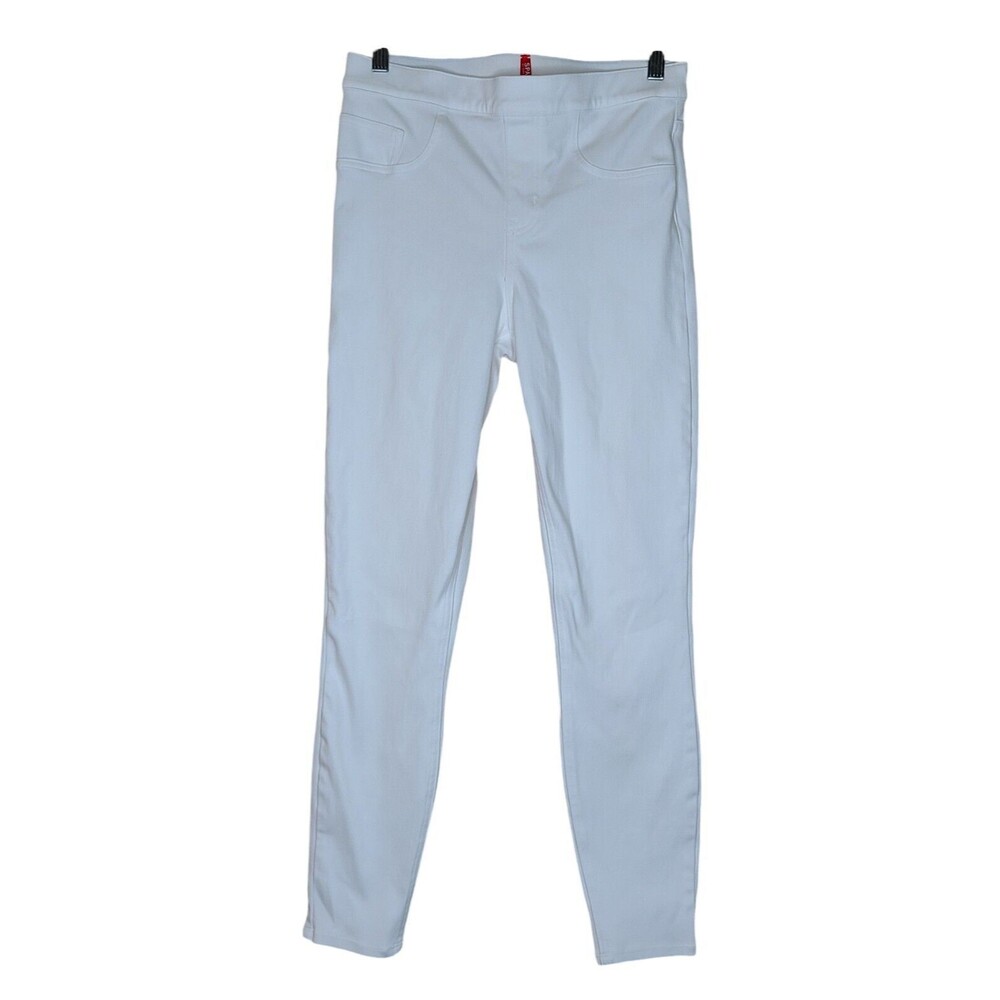 Spanx Ankle Shaping Legging/ Pants/ Jegging White 20018R Women's Size Medium